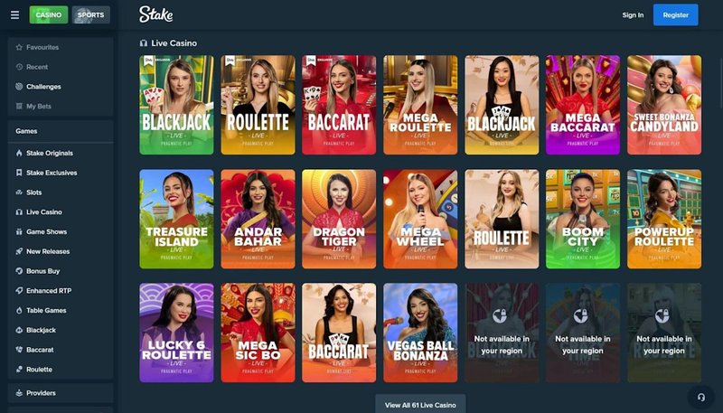 Les meilleurs jeux disponibles sur Stake Casino, stake casino avis